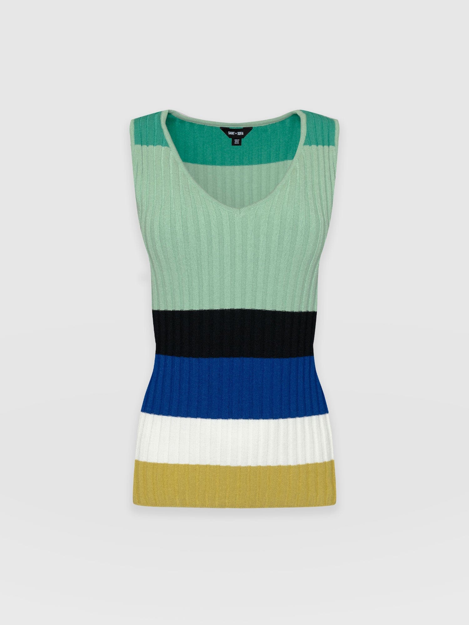 Maar Knit Vest Top - Multi